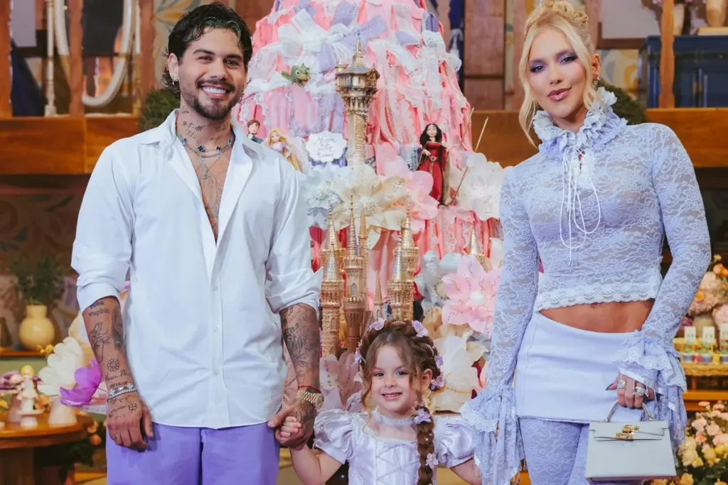 Princesa em festa de Maria Flor detalha interação de Virginia e Zé Felipe