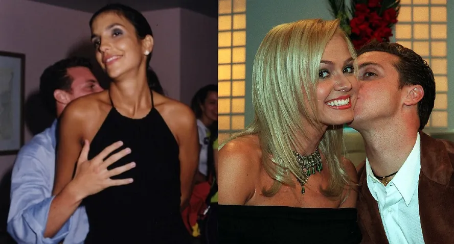 Eliana com Luciano Huck