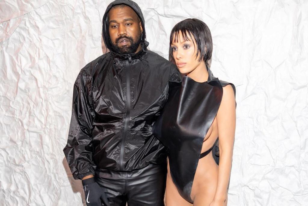 Kanye West e Bianca (Foto Reprodução Internet)