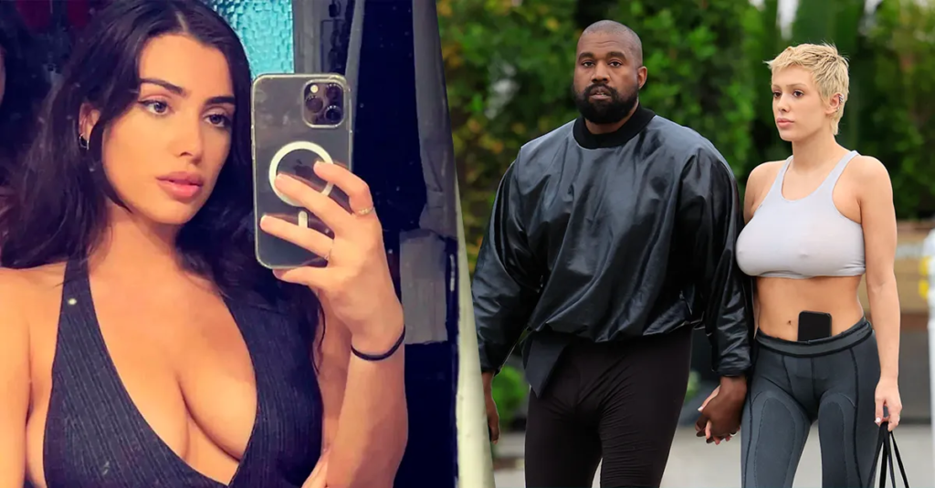 Kanye West e Bianca (Foto Reprodução Internet)