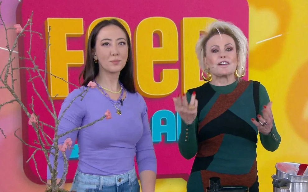 Ju Massaoka Ana Maria Braga Mais Voce Tv Globo Fixed Large