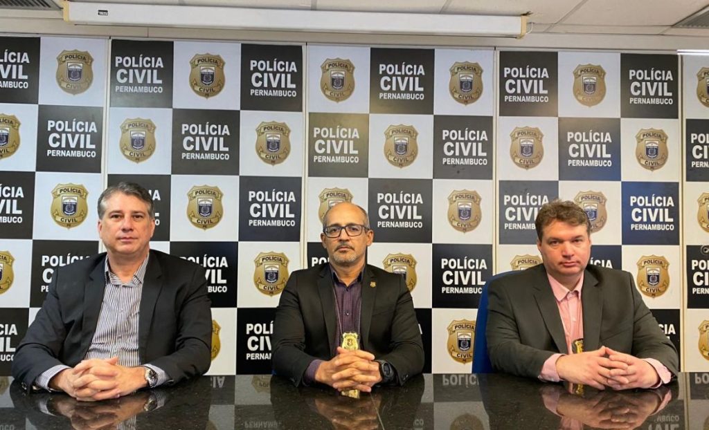 Delegados Apresentaram Detalhes Do Caso Em Coletiva De Imprensa (foto Polícia Civil De Pernambuco Divulgação)
