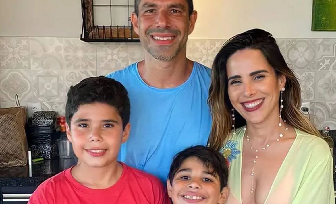 Wanessa Camargo, Marcus E Filhos (foto Reprodução Redes Sociais)