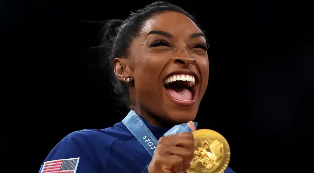 Simone Biles Medalha De Ouro Olimpiada E1722382998736