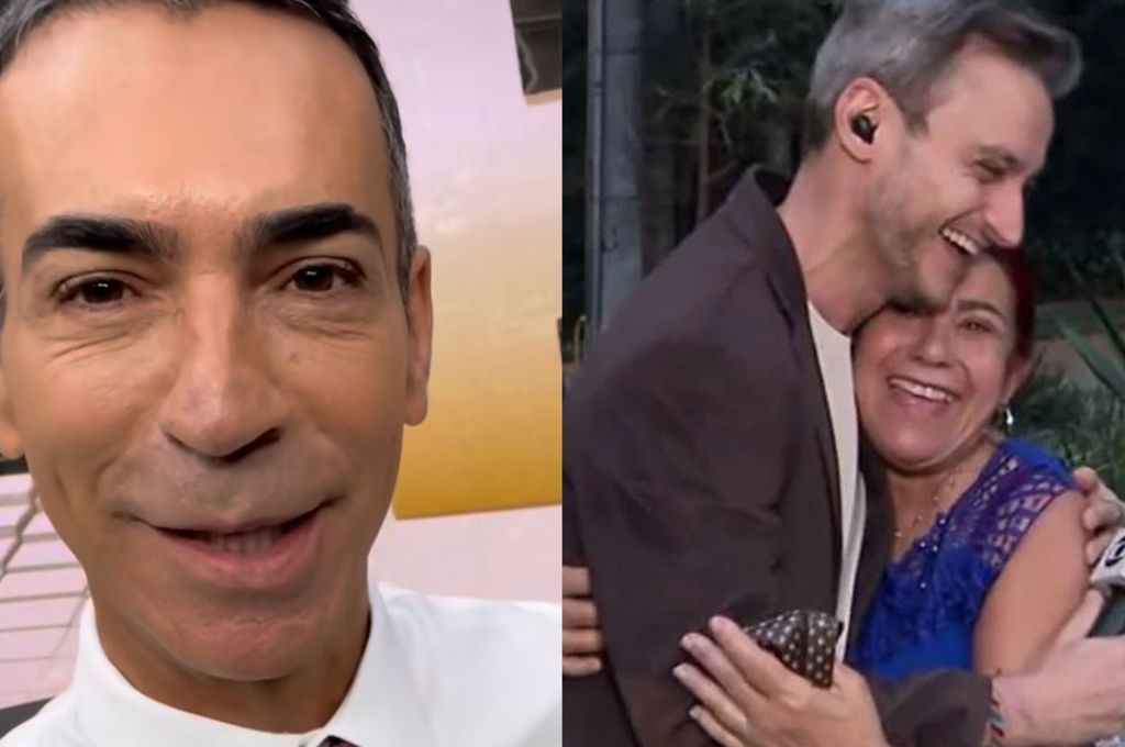 Cesar Tralli Recebe Recado Carinhoso De Entrevistada Ao Vivo Na Globo(1)