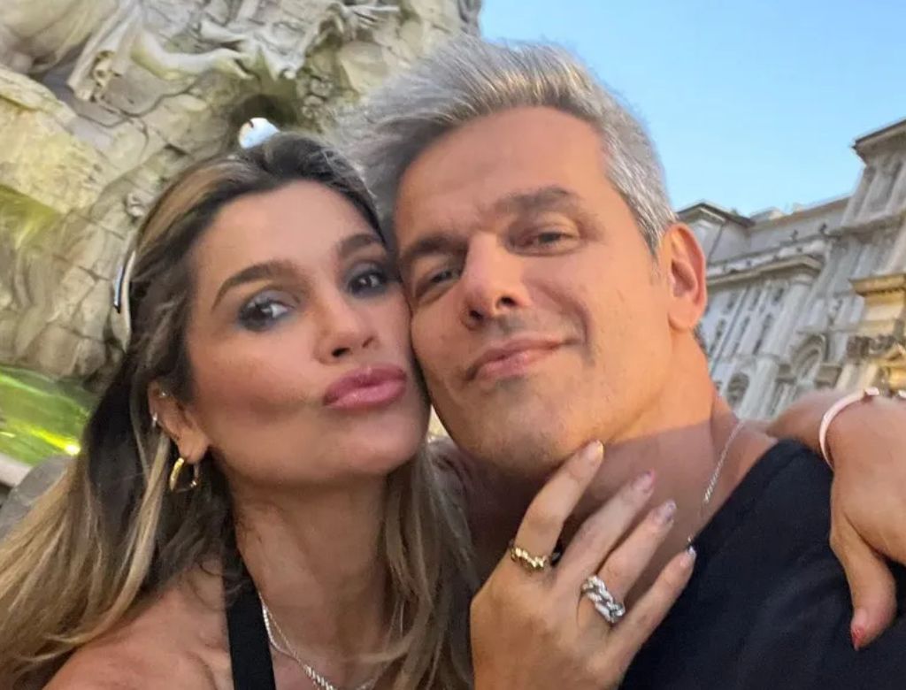 Otaviano Costa e Flávia Alessandra (foto Reprodução Redes Sociais)