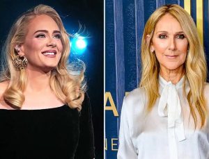 Adele Gets Emotional As She Hugs Celine Dion At Her Vegas Show 01 2024