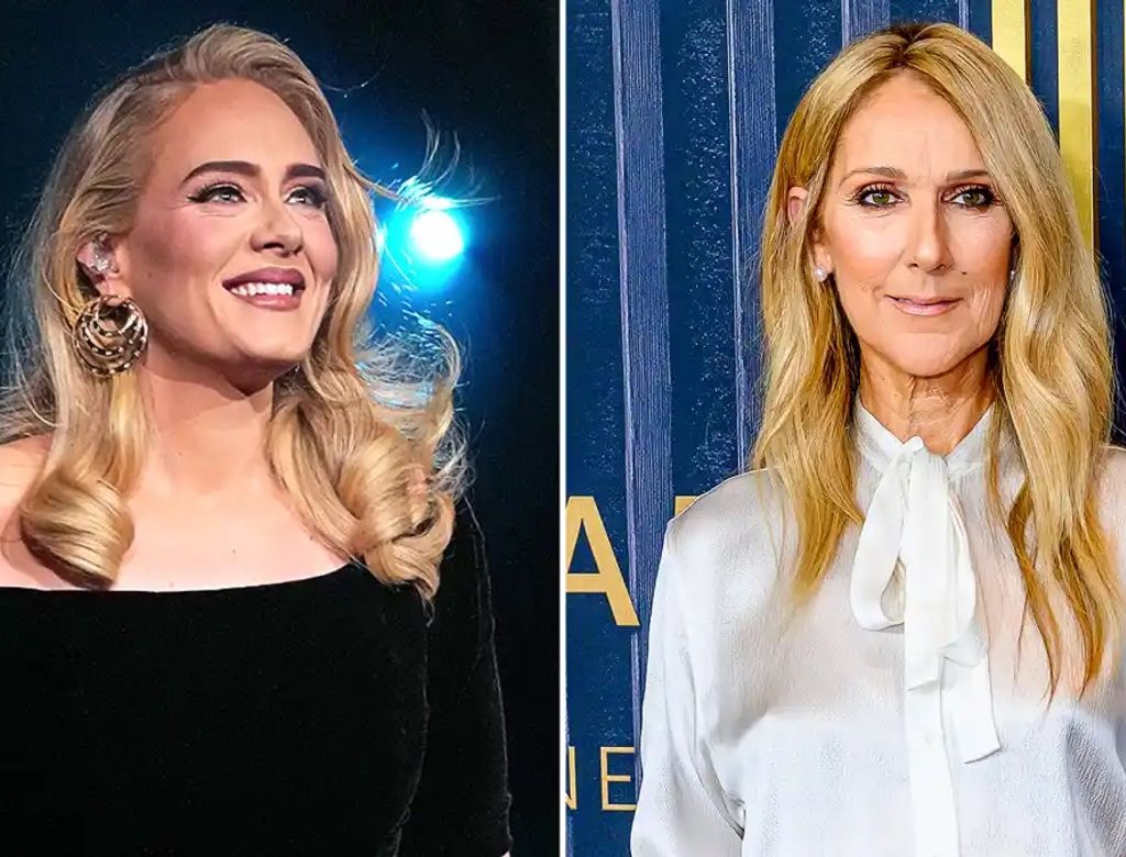 Adele Gets Emotional As She Hugs Celine Dion At Her Vegas Show 01 2024
