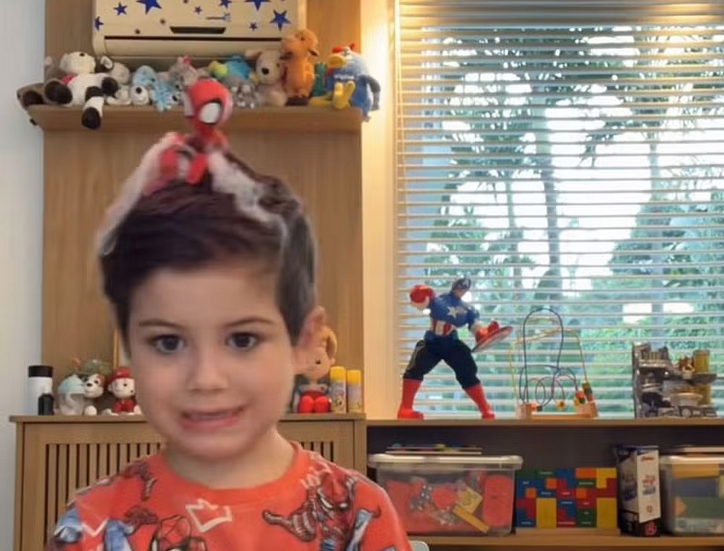 Antonio Enrico, Filho Mais Velho De Sthefany Brito (foto Reprodução Redes Sociais)