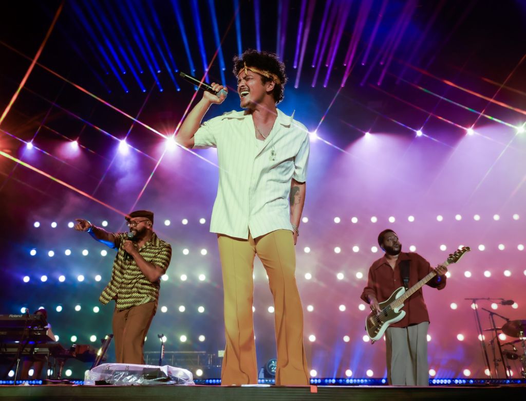 Bruno Mars Em 2023 (foto Reprodução Redes Sociais)