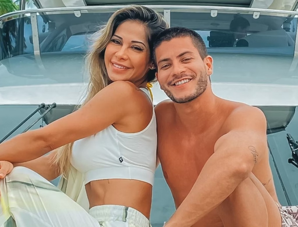 Maíra Cardi e Arthur Aguiar (Foto Reprodução Redes Sociais)