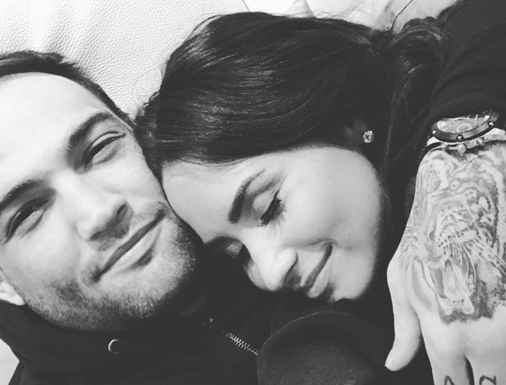 Demi Lovato e Guilherme Bomba (Foto Reprodução Redes Sociais)
