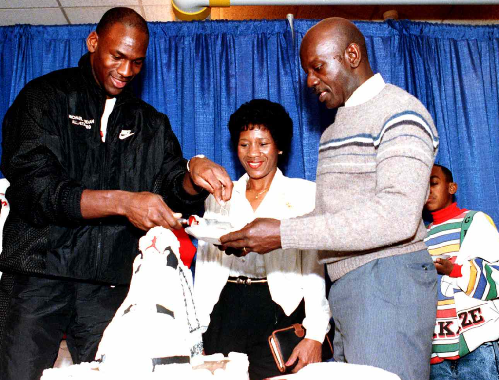 James Jordan e Michael Jordan (Foto Reprodução Redes Sociais)