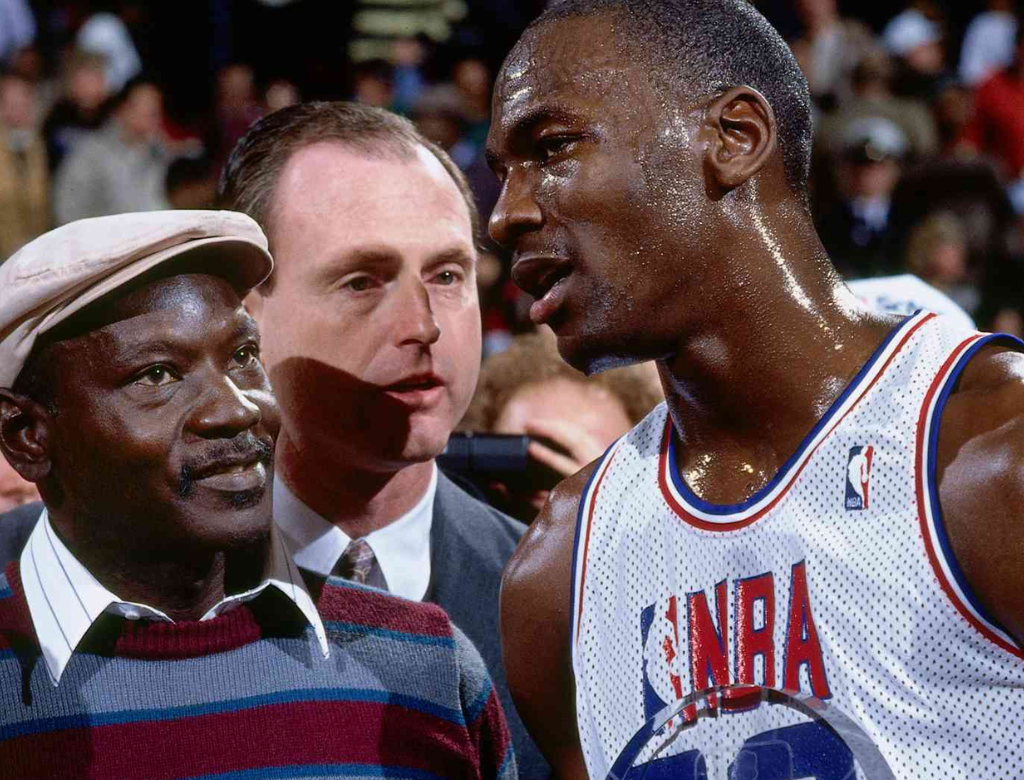 James Jordan e Michael Jordan (Foto Reprodução Redes Sociais)