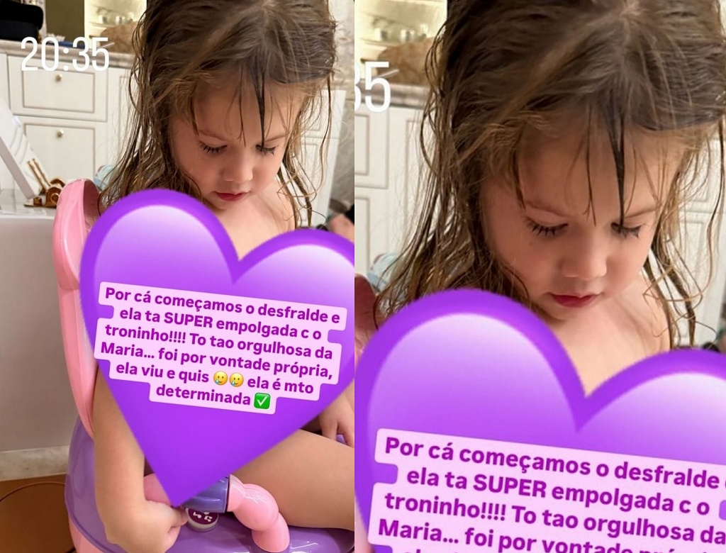 Filha Da Virginia (foto Reprodução Redes Sociais)