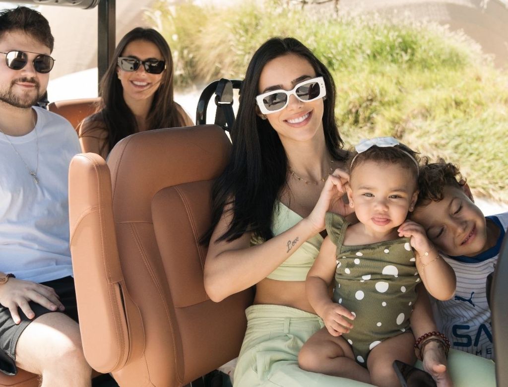 Filha Do Neymar Jr E Família (foto Reprodução Redes Sociais)