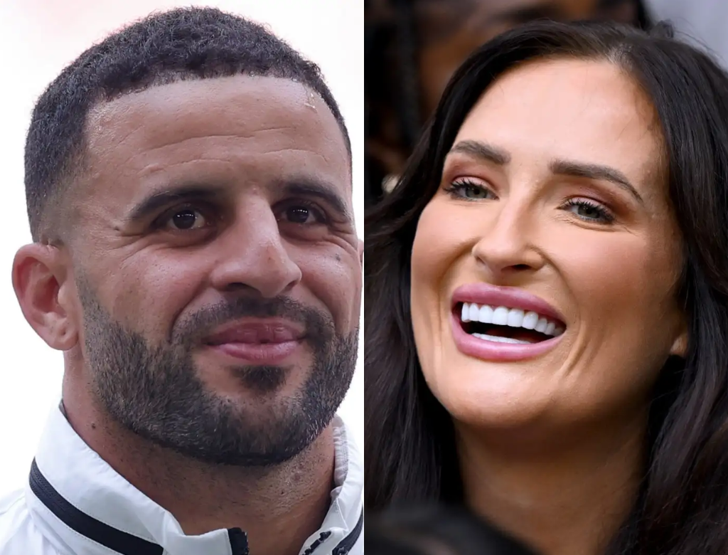 Kyle Walker E Annie Kilner (foto Reprodução Redes Sociais)