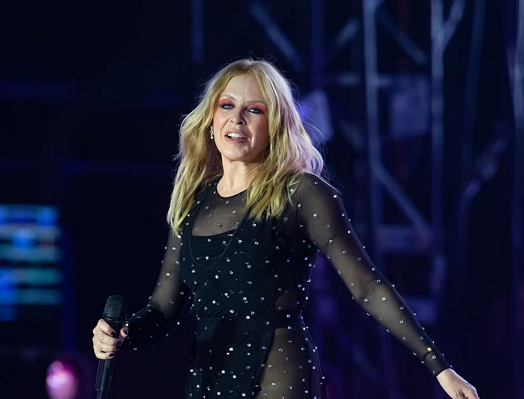 Kylie Minogue (foto Reprodução Redes Sociais)