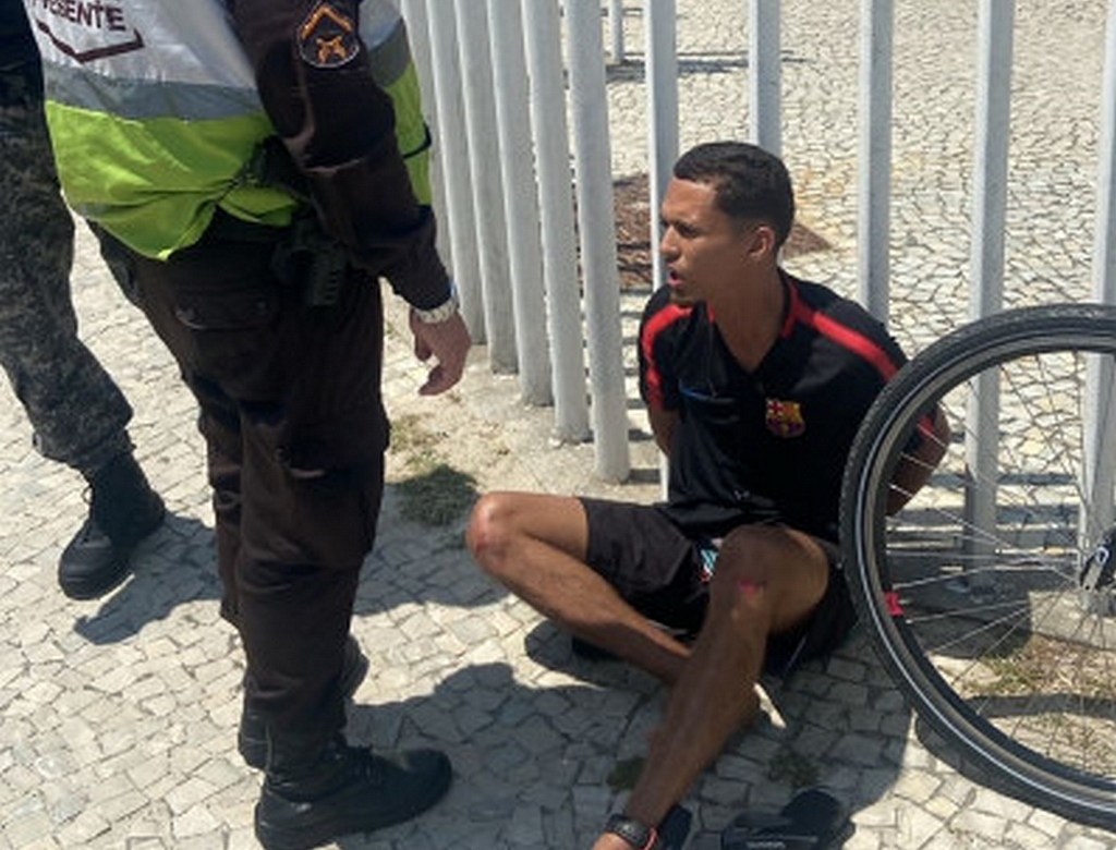 Ladrão (foto Reprodução Redes Sociais)