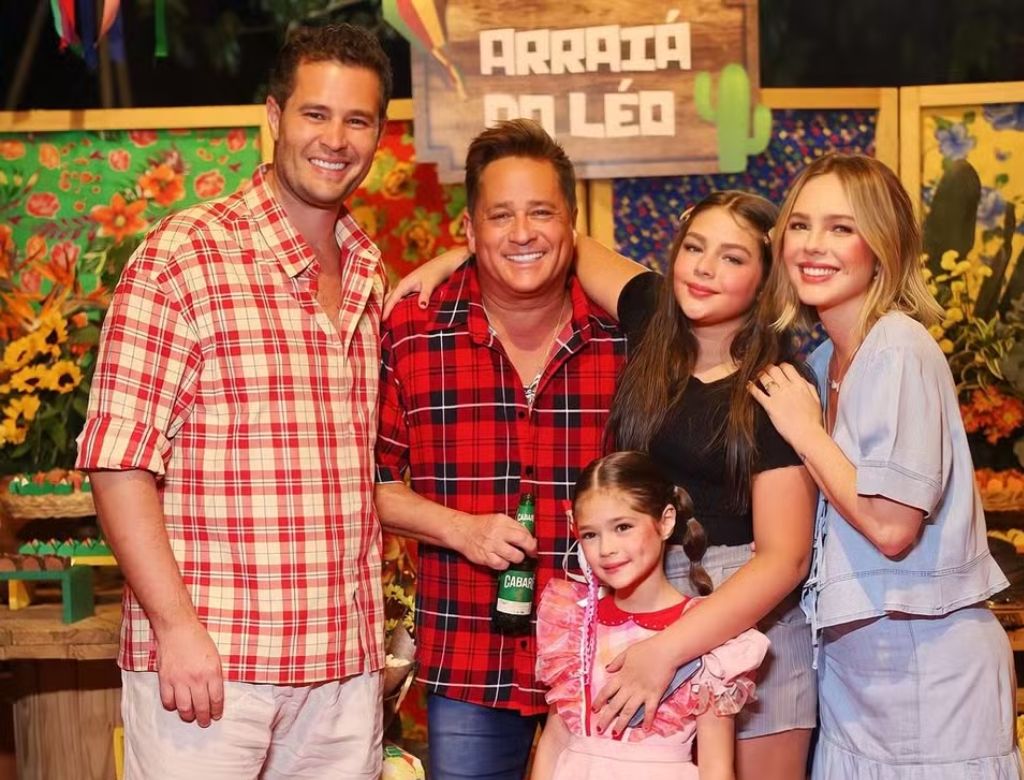 Leonardo E Família (foto Reprodução Redes Sociais) (1)