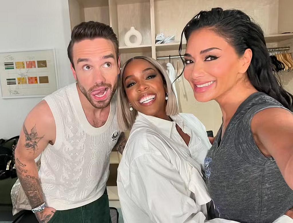Liam Payne E Nicole Scherzinger (foto Reprodução Redes Sociais)