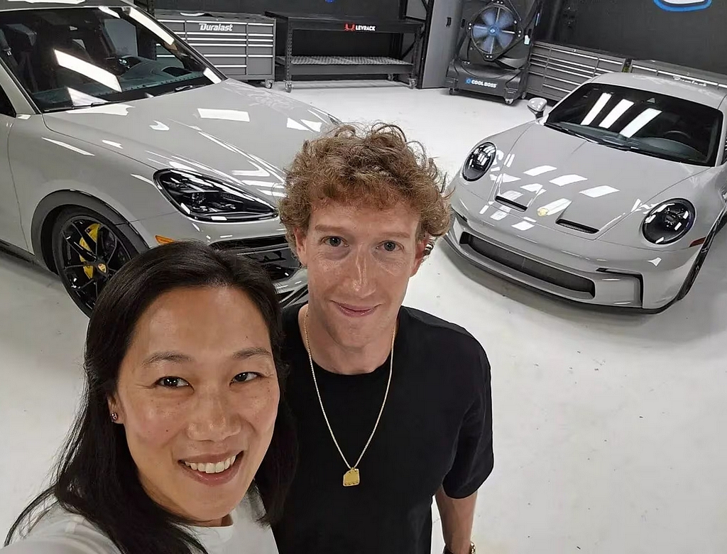 Mark Zuckerberg E Priscilla Chan (foto Reprodução Redes Sociais)
