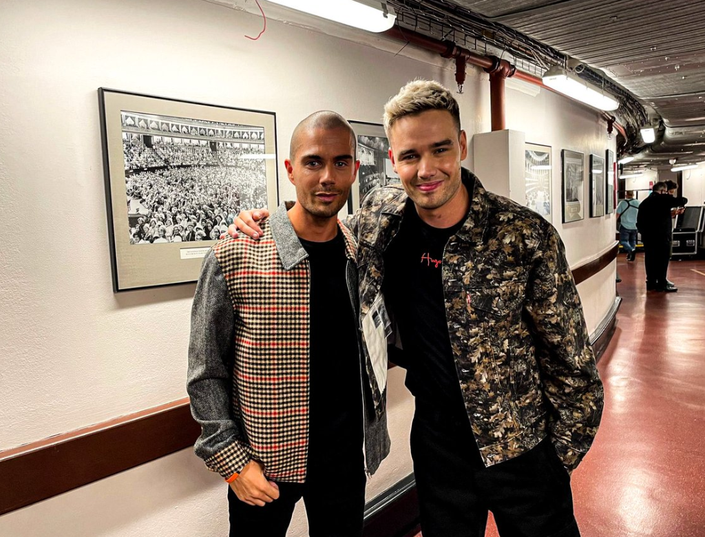 Max George E Liam Payne (foto Reprodução Redes Sociais)
