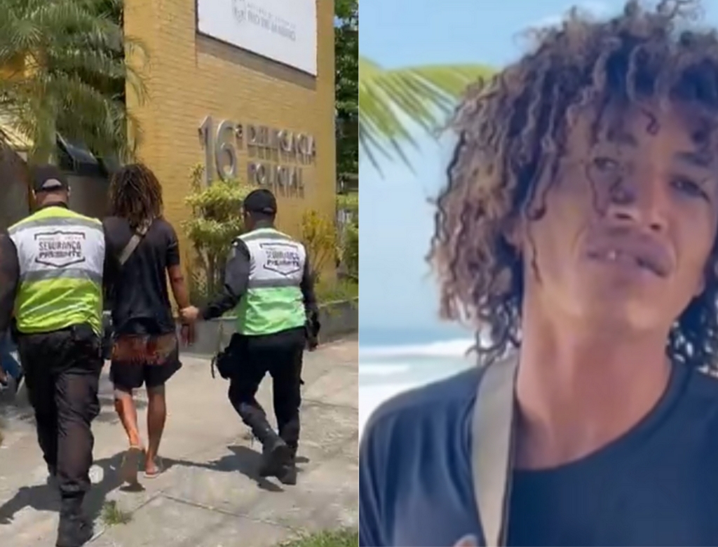 Morador De Rua Preso (foto Reprodução Redes Sociais)