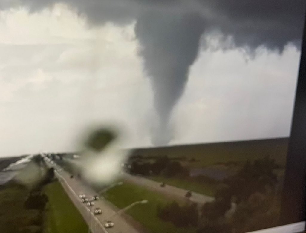 Tornado Na Flórida (foto Reprodução Redes Sociais) 2