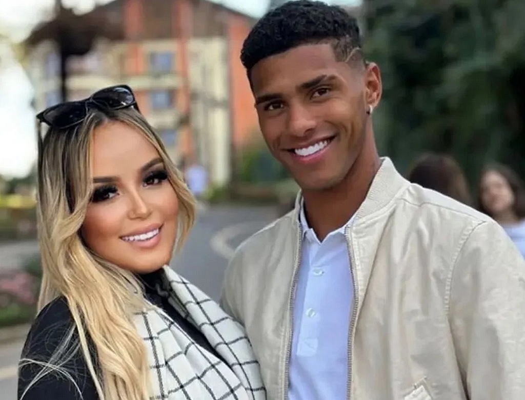 Vinicius Tobias E Ex Namorada (foto Reprodução Redes Sociais)