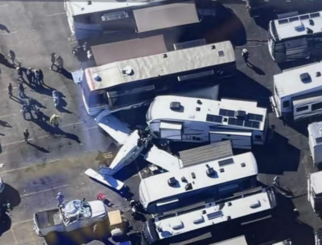 Acidente De Avião (foto Reprodução Redes Sociais)