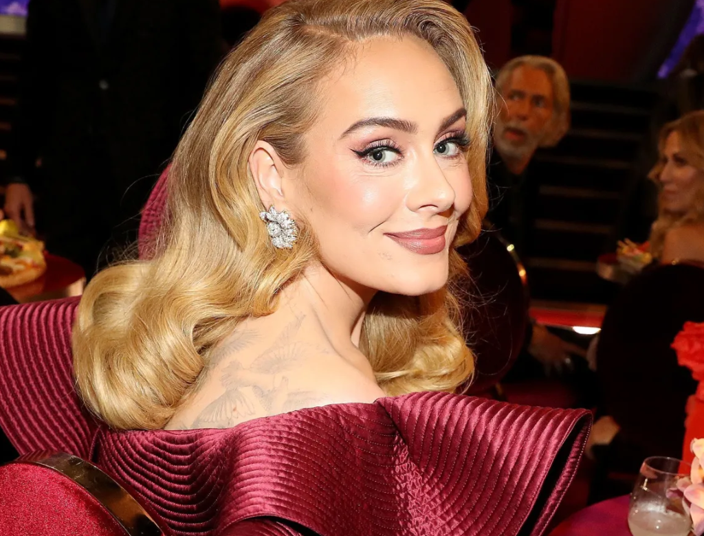 Adele (foto Reprodução Redes Sociais)