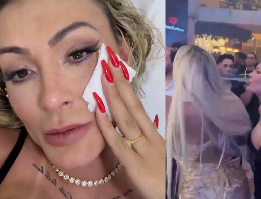 Briga Entre Andressa E Juju (foto Reprodução Redes Sociais)