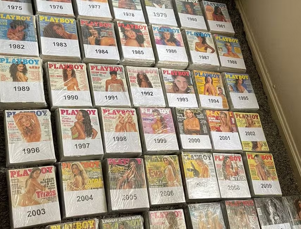 Coleção Playboy (foto Reprodução Redes Sociais) 3