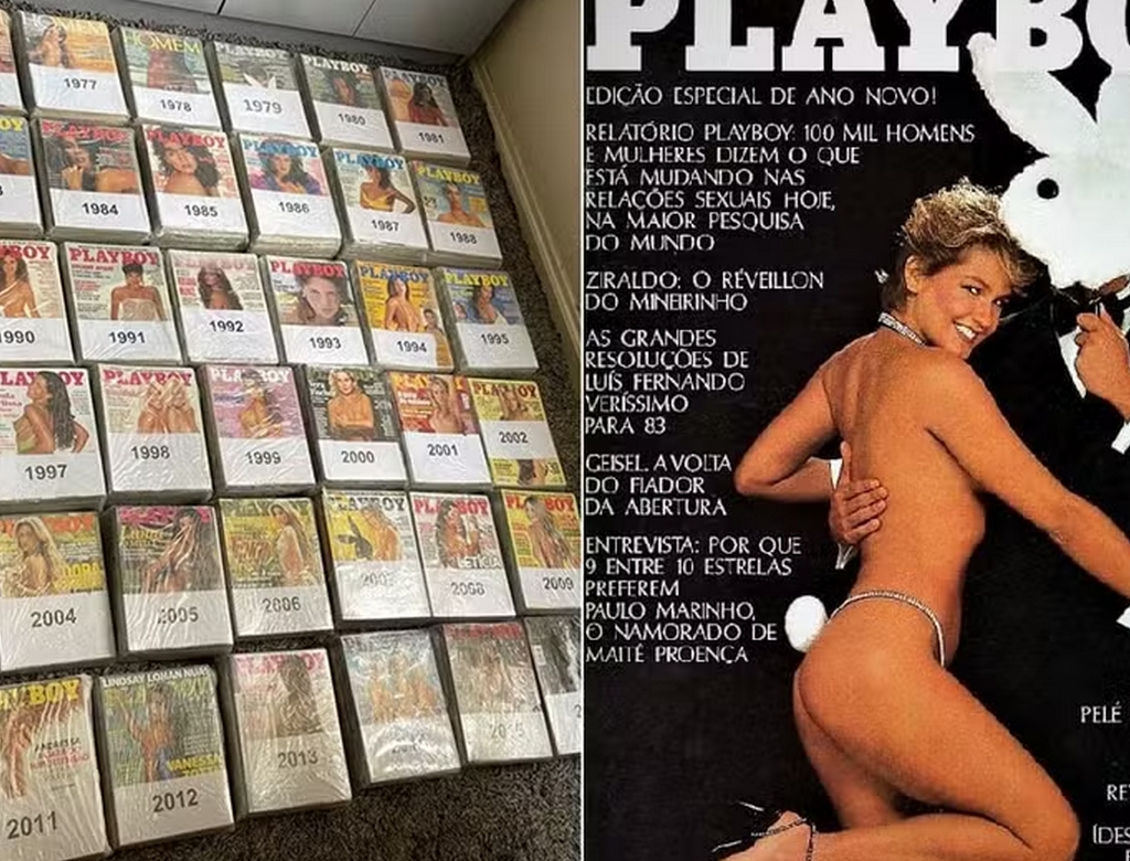 Coleção Playboy (foto Reprodução Redes Sociais) 4
