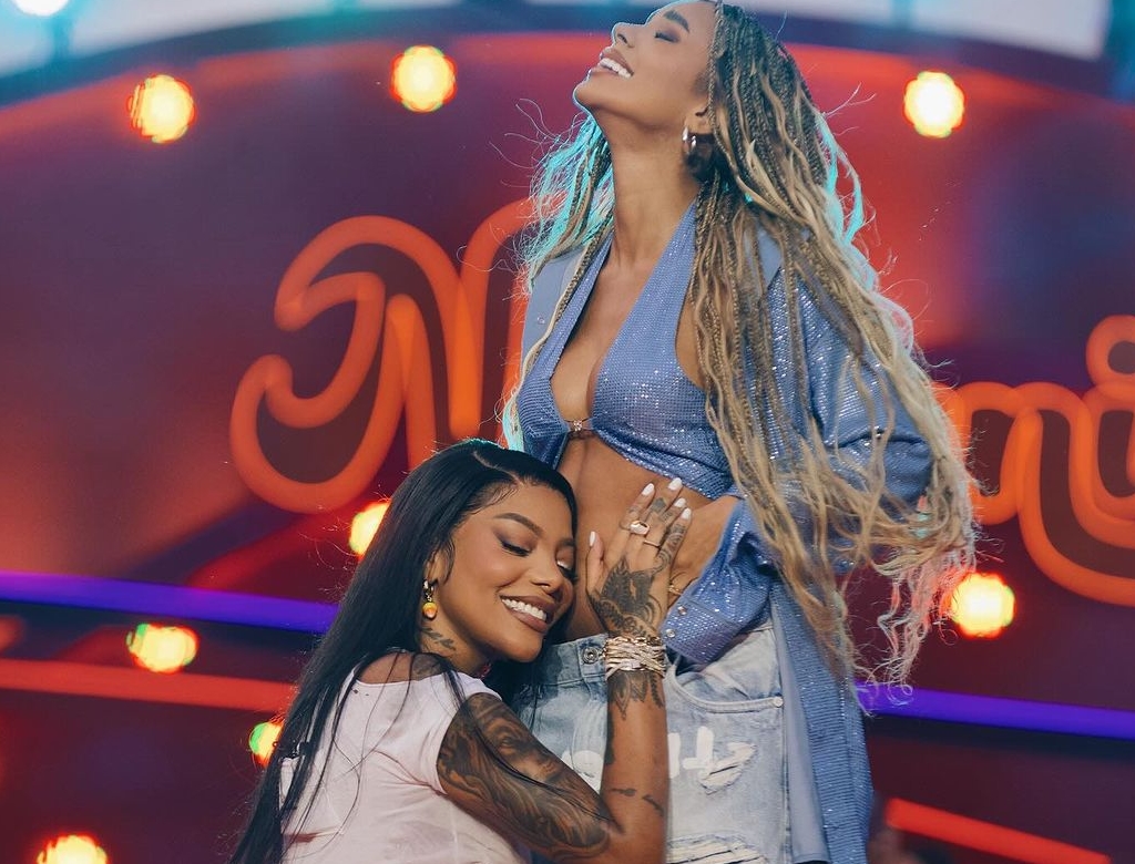 Ludmilla E Brunna (foto Reprodução Redes Sociais)