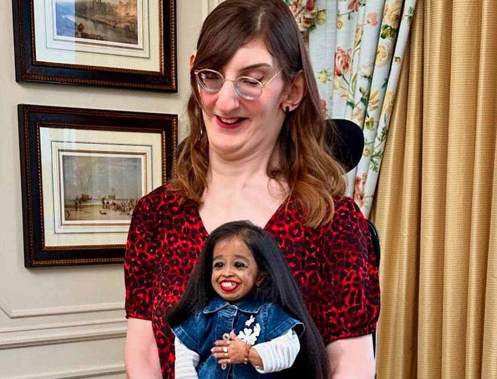 Mulher Mais Baixa E Mais Alta (foto Reprodução Redes Sociais) 2