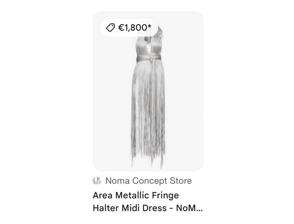 Vestido Da Rafa Kalimann (foto Reprodução Redes Sociais)