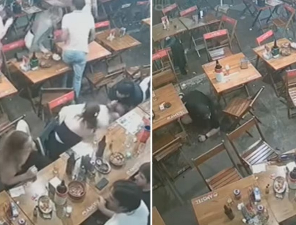 Arrastão Em Bar (foto Reprodução Redes Sociais) 2