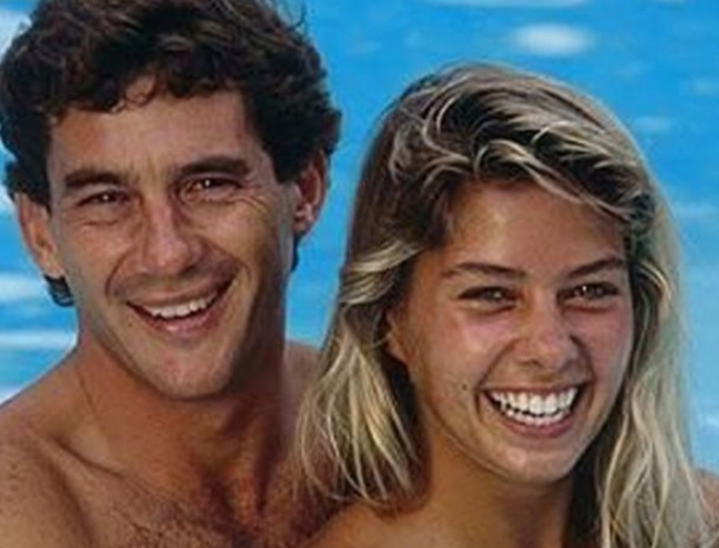 Ayrton Senna e Adriale Galisteu (Foto Reprodução Redes Sociais)