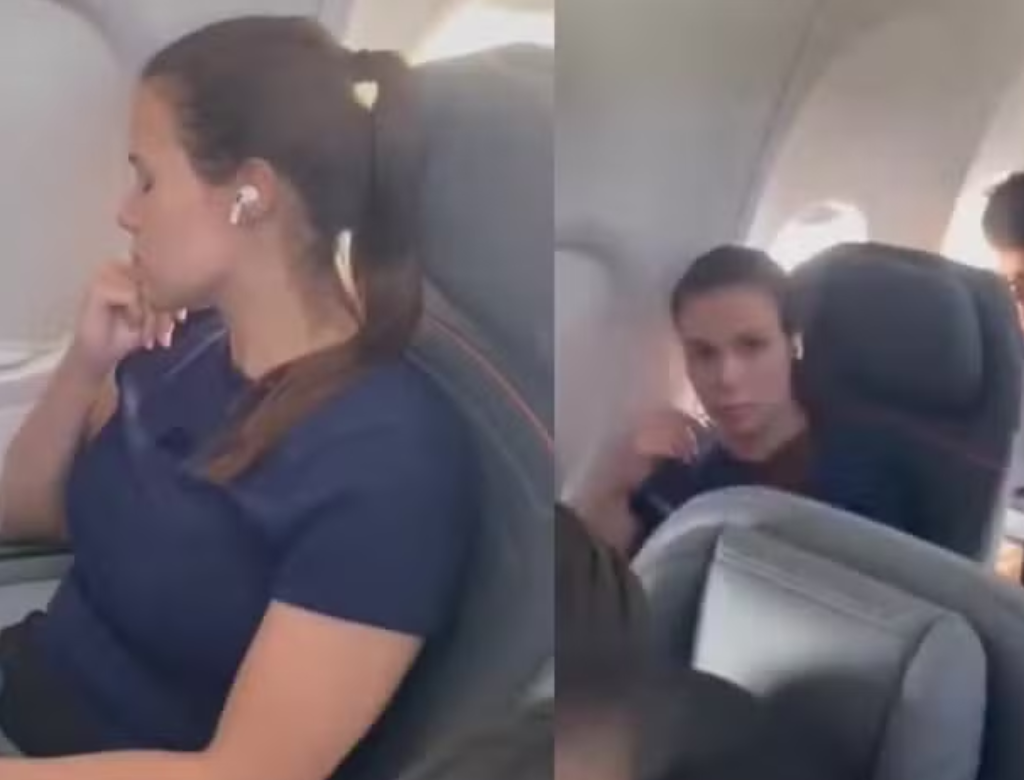 Janela do avião (Foto Reprodução Redes Sociais)