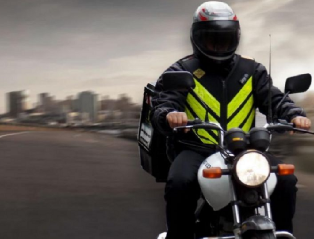 Motoboy (Foto Reprodução Redes Sociais)