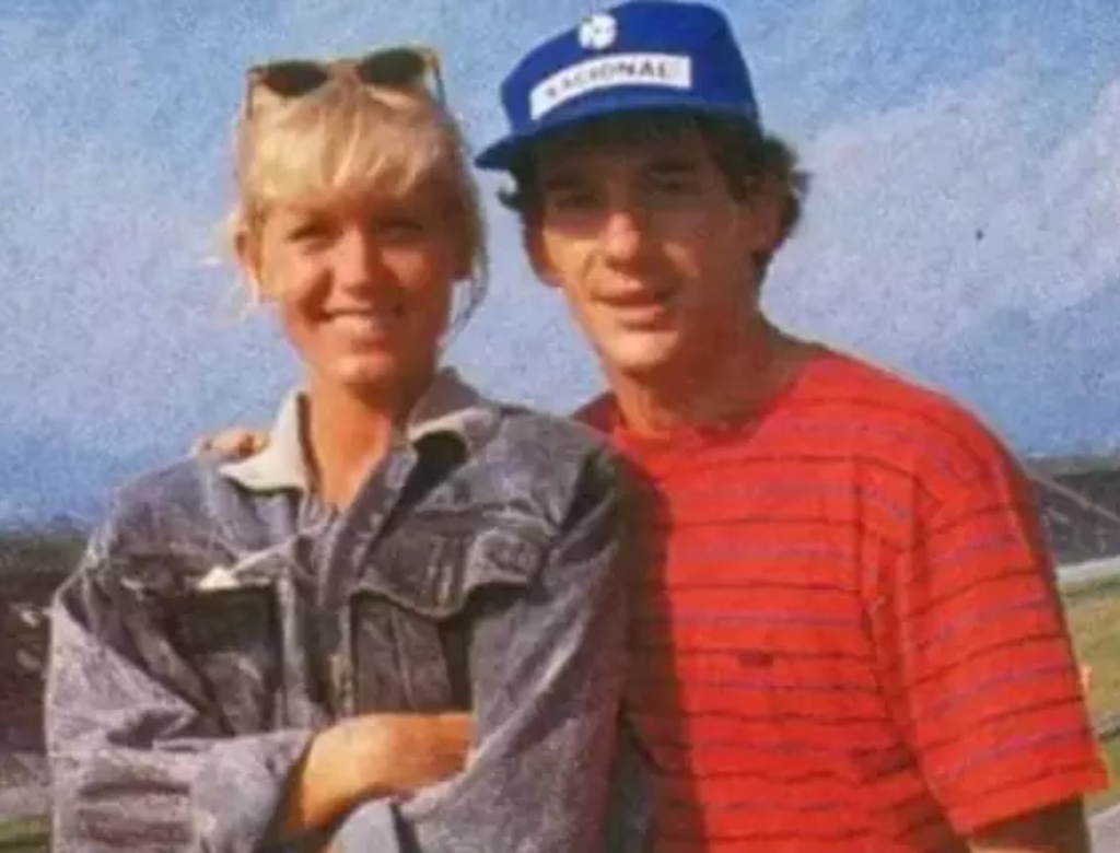 Xuxa e Ayrton Senna (Foto Reprodução Redes Sociais)