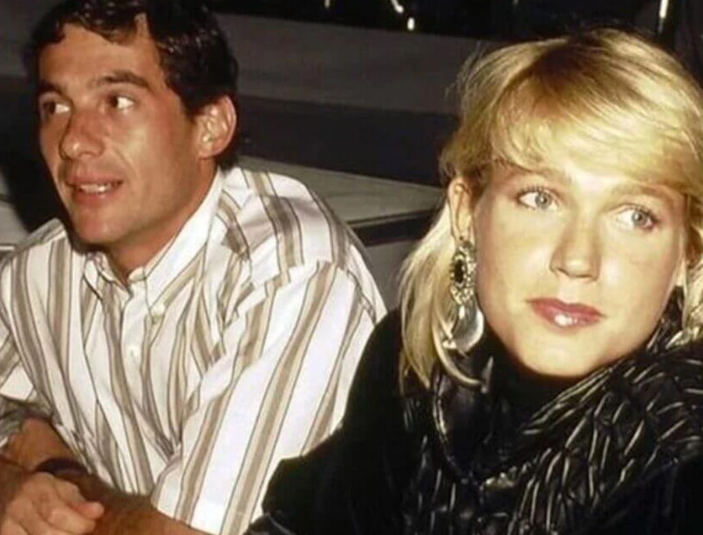 Xuxa e Ayrton Senna (Foto Reprodução Redes Sociais)