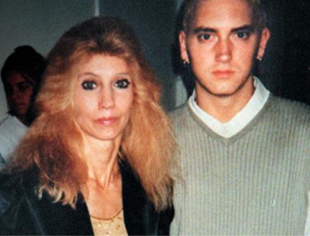 Eminem E Sua Mãe (foto Reprodução Redes Sociais)