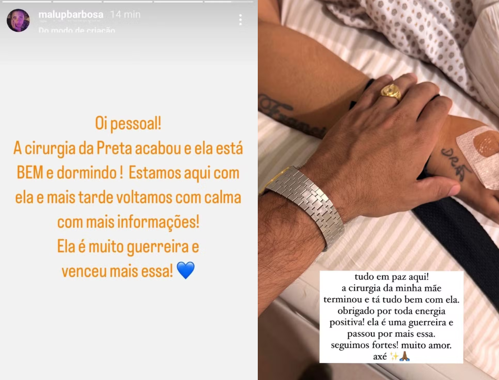 Família Preta Gil (foto Reprodução Redes Sociais)