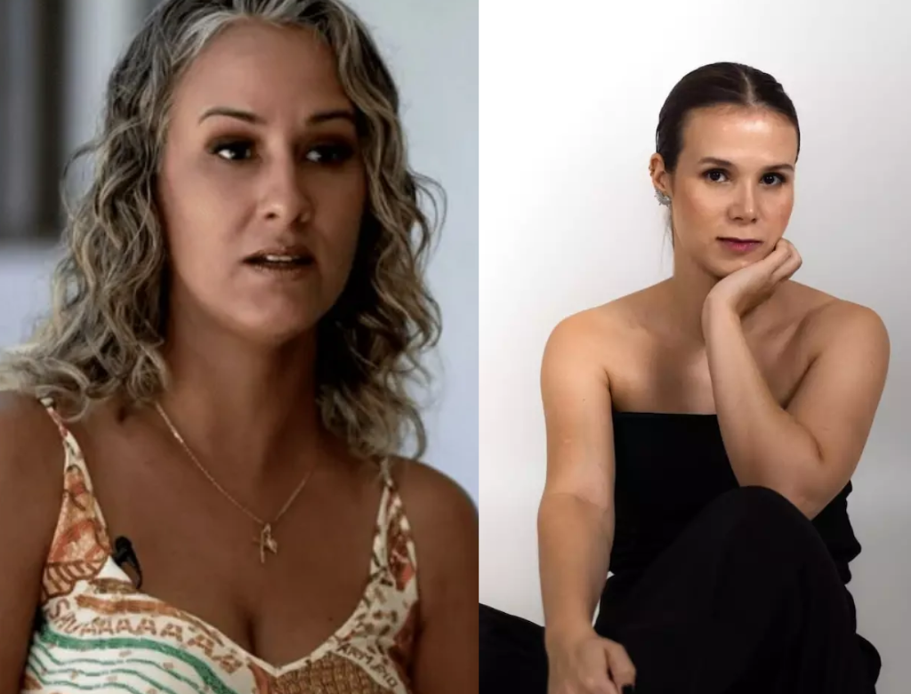 Jeniffer Castro E Aline (foto Reprodução Redes Sociais)