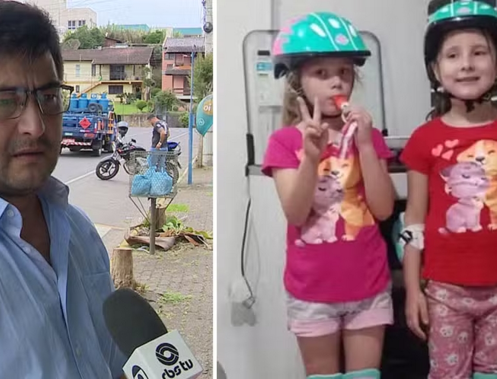 Pai Das Gêmeas (foto Reprodução Redes Sociais)