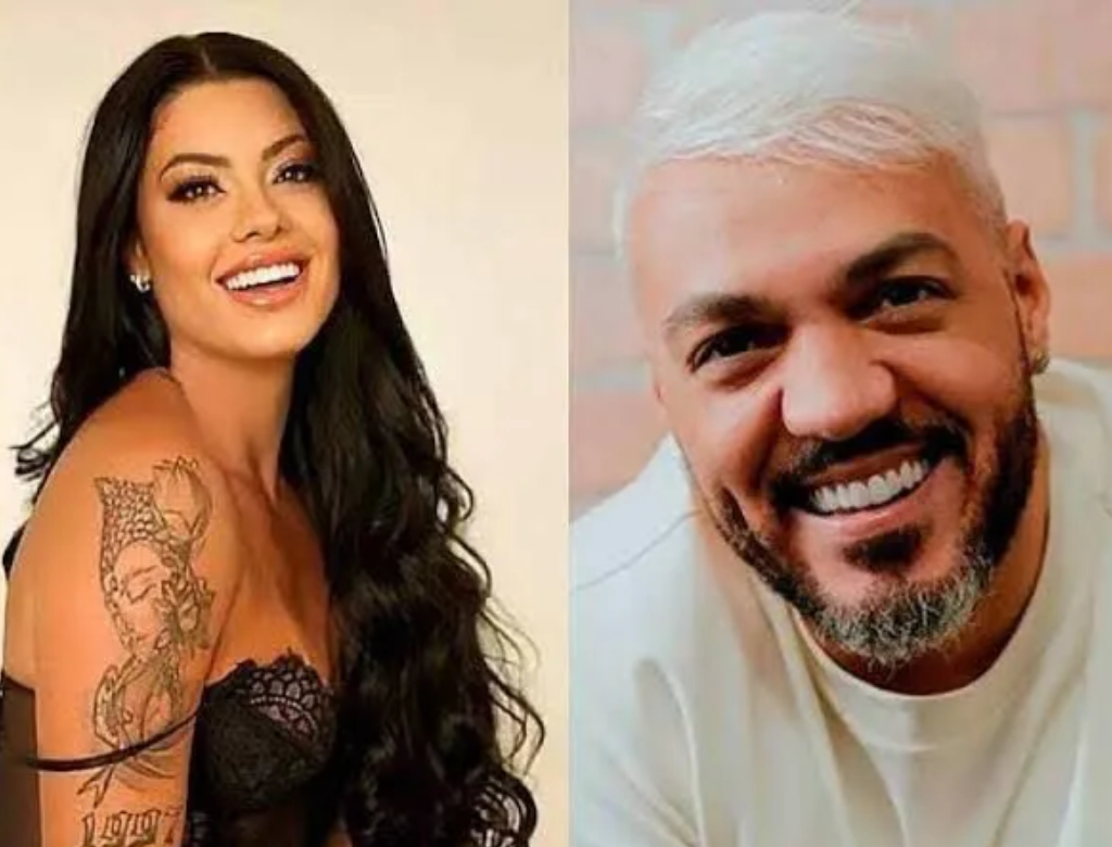 Rayane Figliuzzi e Belo (Foto Reprodução Redes Sociais)
