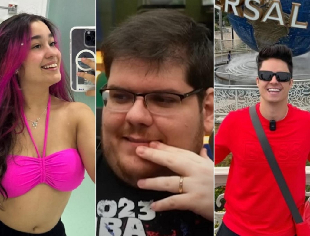 Youtubers (foto Reprodução Redes Sociais)